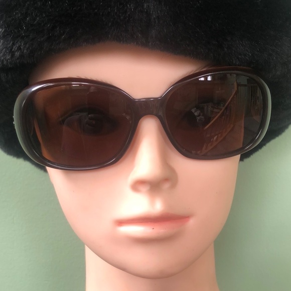 CHANEL 5113 c.538/73 Camellia Brown Sunglasses 56-16 130 - Picture 2 of 9